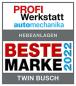 Preview: Twin Busch 2-Säulen-Hebebühne 3.6t – barrierefrei – Profi Line TW236PEB3.9 400V